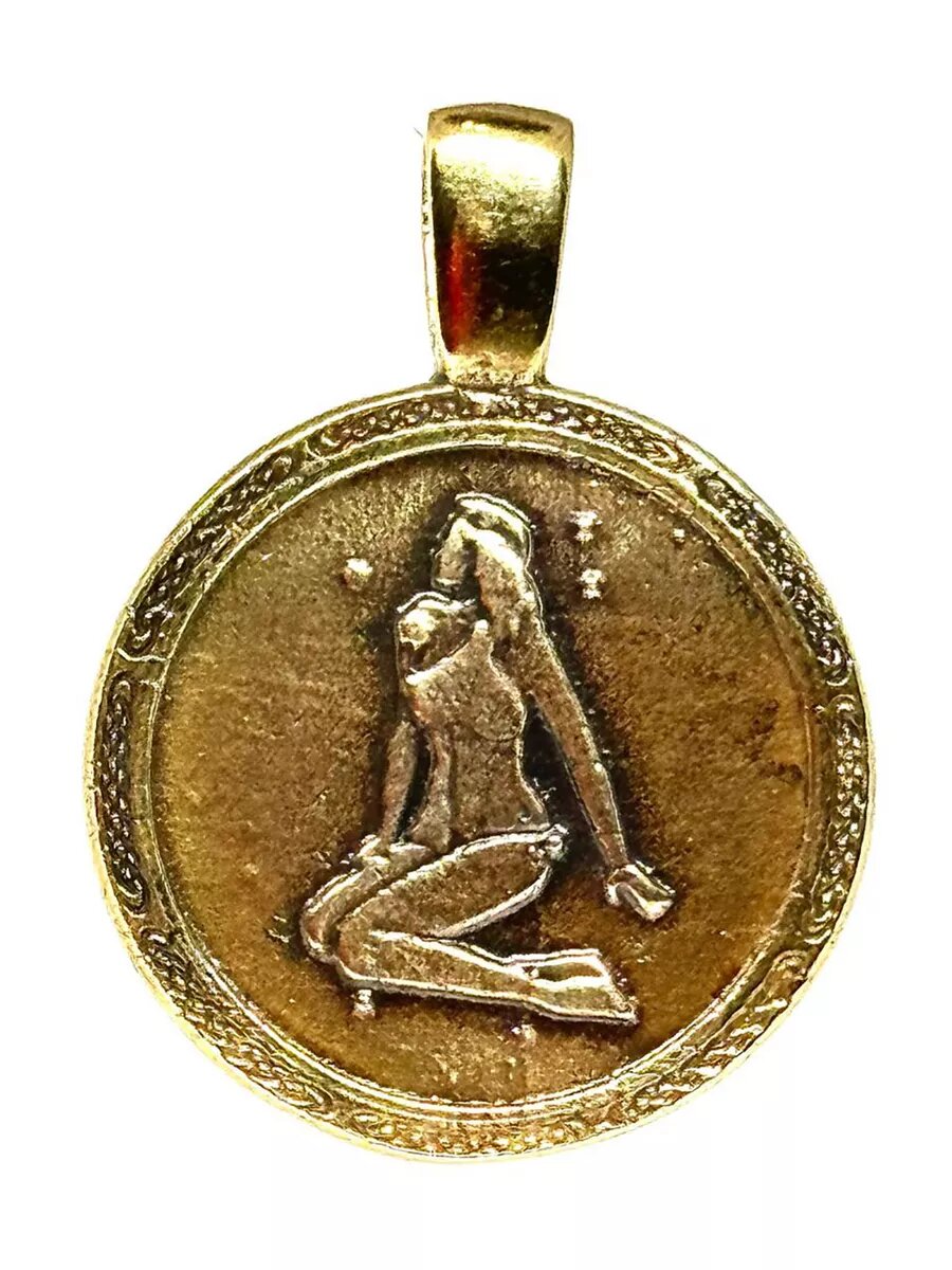 Подвеска Вербица, коричневый — фото 1