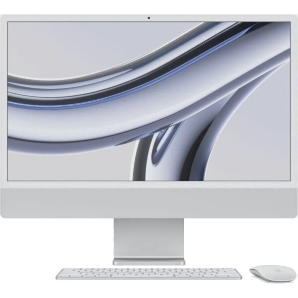Моноблок Apple iMac 25 M3 macOS 8/256GB 8 Core GPU MQR93 Silver