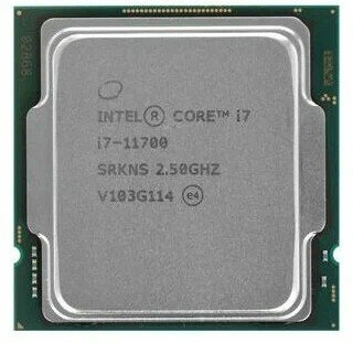Процессор Intel Core i7-11700 LGA1200, 8 x 2500 МГц, OEM