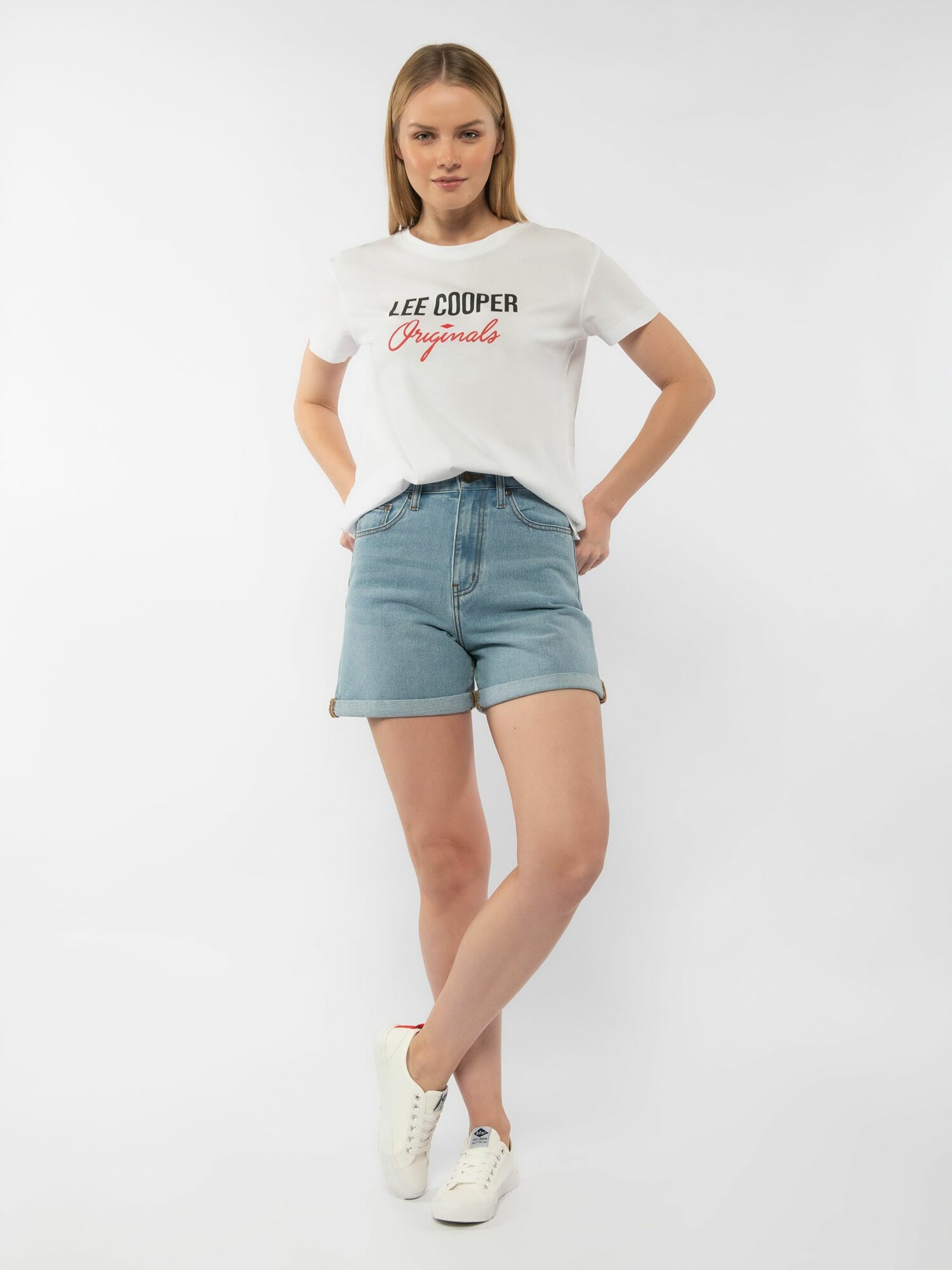 Шорты Lee Cooper, размер 32, голубой,