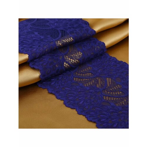 Кружево стрейч лента тесьма декор 18см 27м 677₽