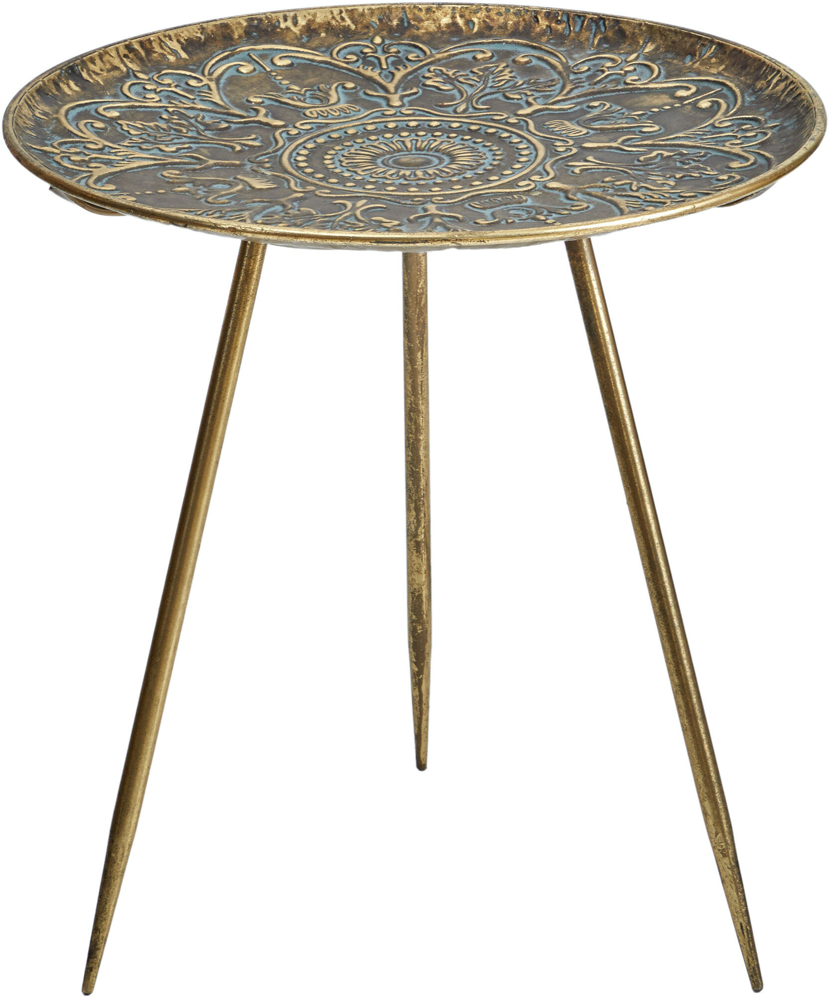 фото 57-247 Столик интерьерный Эфиопия 50х50х51см, Glasar