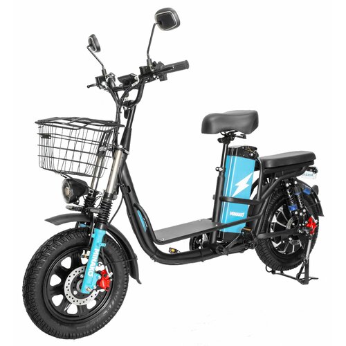 Электровелосипед Minako Monster PRO Black 60V21Ah 2024 года с амортизацией 89900₽