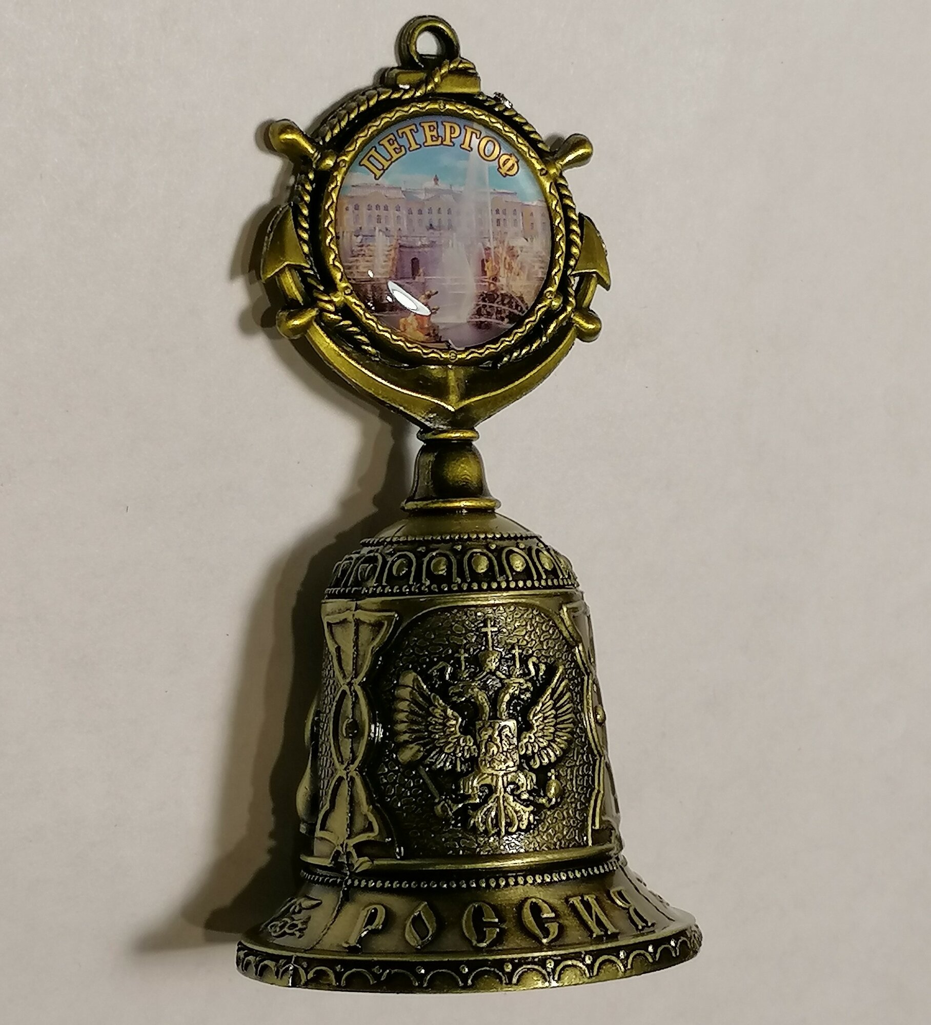 Колокольчик "петергоф", бронза