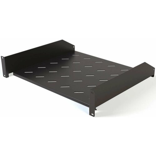 Полка стационарная Hyperline TAL3-2U-600-RAL9005 2U нагр10кг 19 600мм черный упак1шт 6220₽