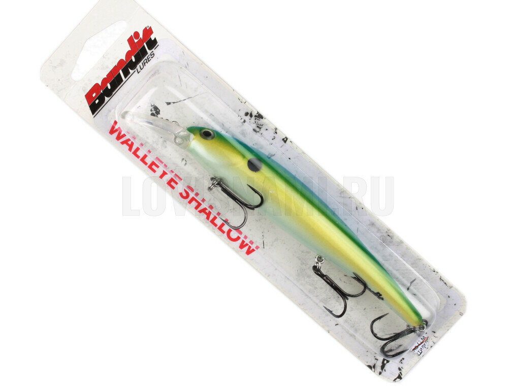 Воблер Bandit Shallow Walley 12 см 17,5 гр заглубление от 2,5 до 3,6 м #D78