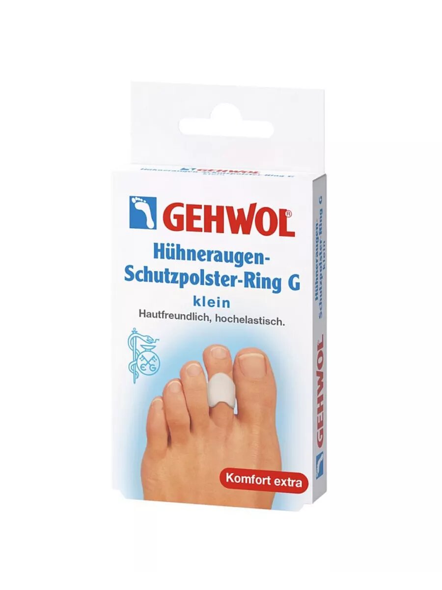 Gehwol Защитное гель-кольцо с уплотнением, маленькое 3 шт