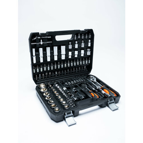 Набор инструментов 108 предметов для авто, для мастерской, ключи, головки, биты, авто инструменты в кейсе