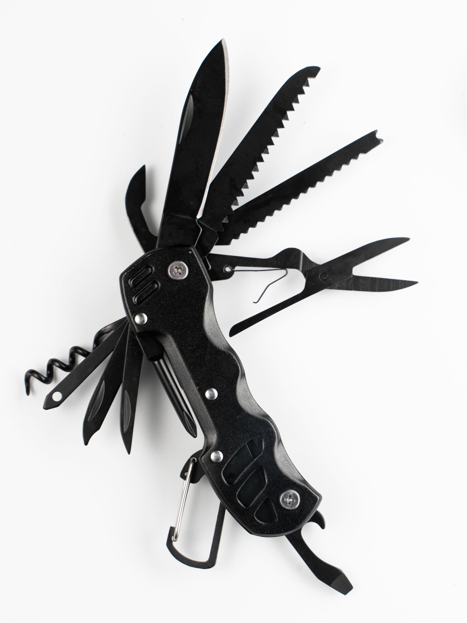 фото Мультитул тактический туристический армейский ножницы и нож