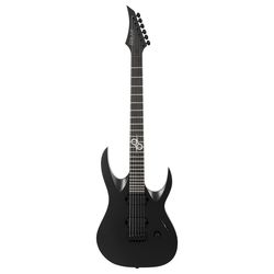 Solar guitars ab2.6c электрогитара, hh, клён/ палисандр, махагони, цвет черный матовый