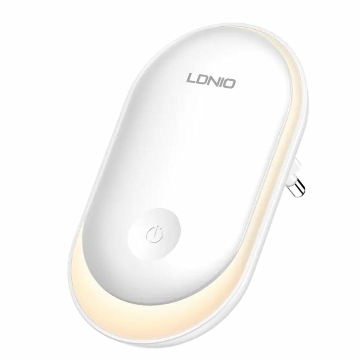 фото Ночник светильник в розетку LDNIO Y1 светодиодный с датчиком, 0.5 Вт, 3500 K, белый