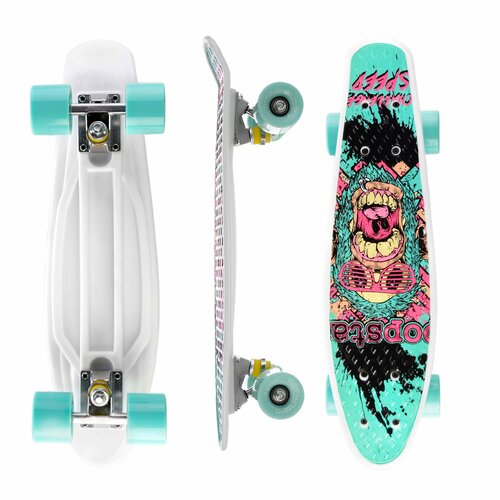 Лонгборд скейтборд детский граффити POPSTAR 1766₽