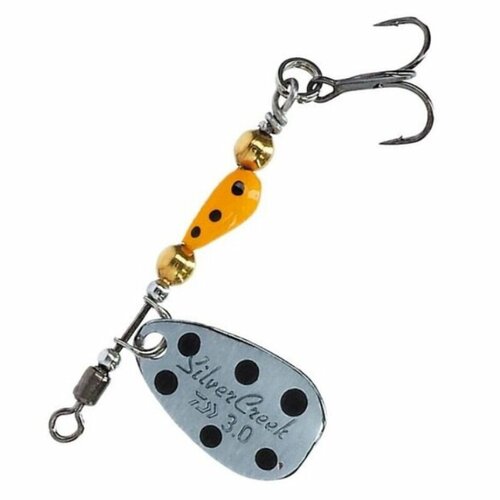 Блесна колеблющаяся Daiwa Silver Creek Spinner 6g #Mustard