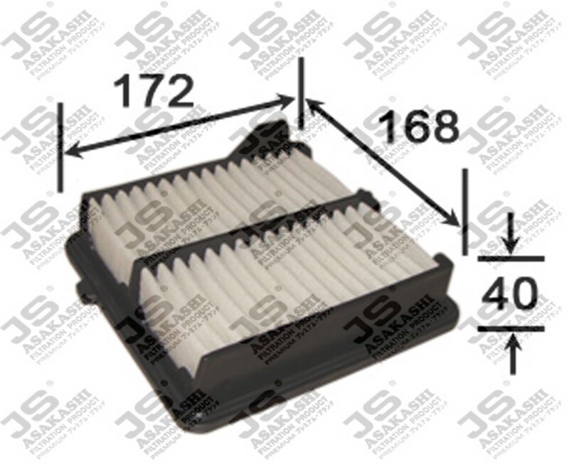 Фильтр воздушный JS Asakashi A8503