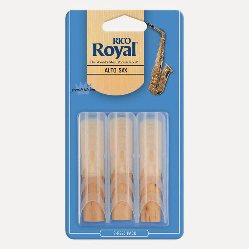 Изображение товара Трости для альт саксофона Rico Royal №1,5 (3 шт) универсальный выбор