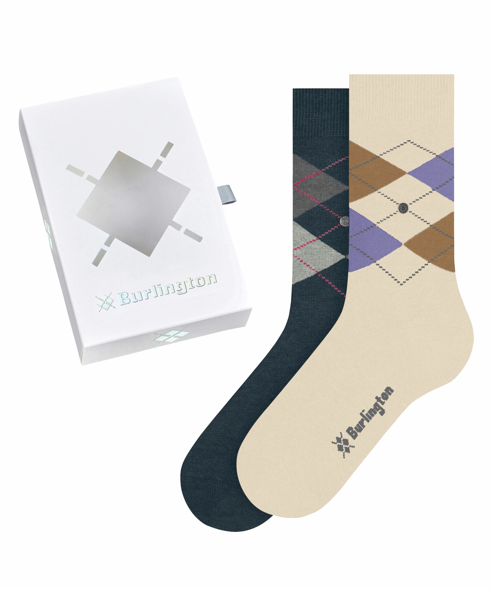 Носки Burlington Basic Gift Box, комплект