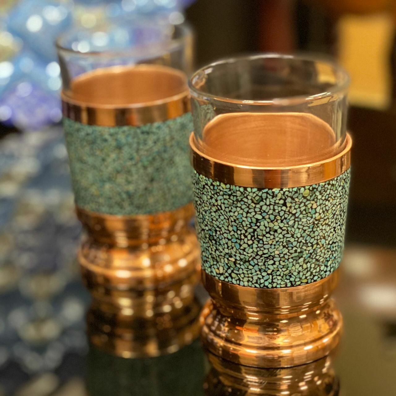 Подстаканник Персидский базар "Фирузе", для чая, коричневый, 450 г — фото 1