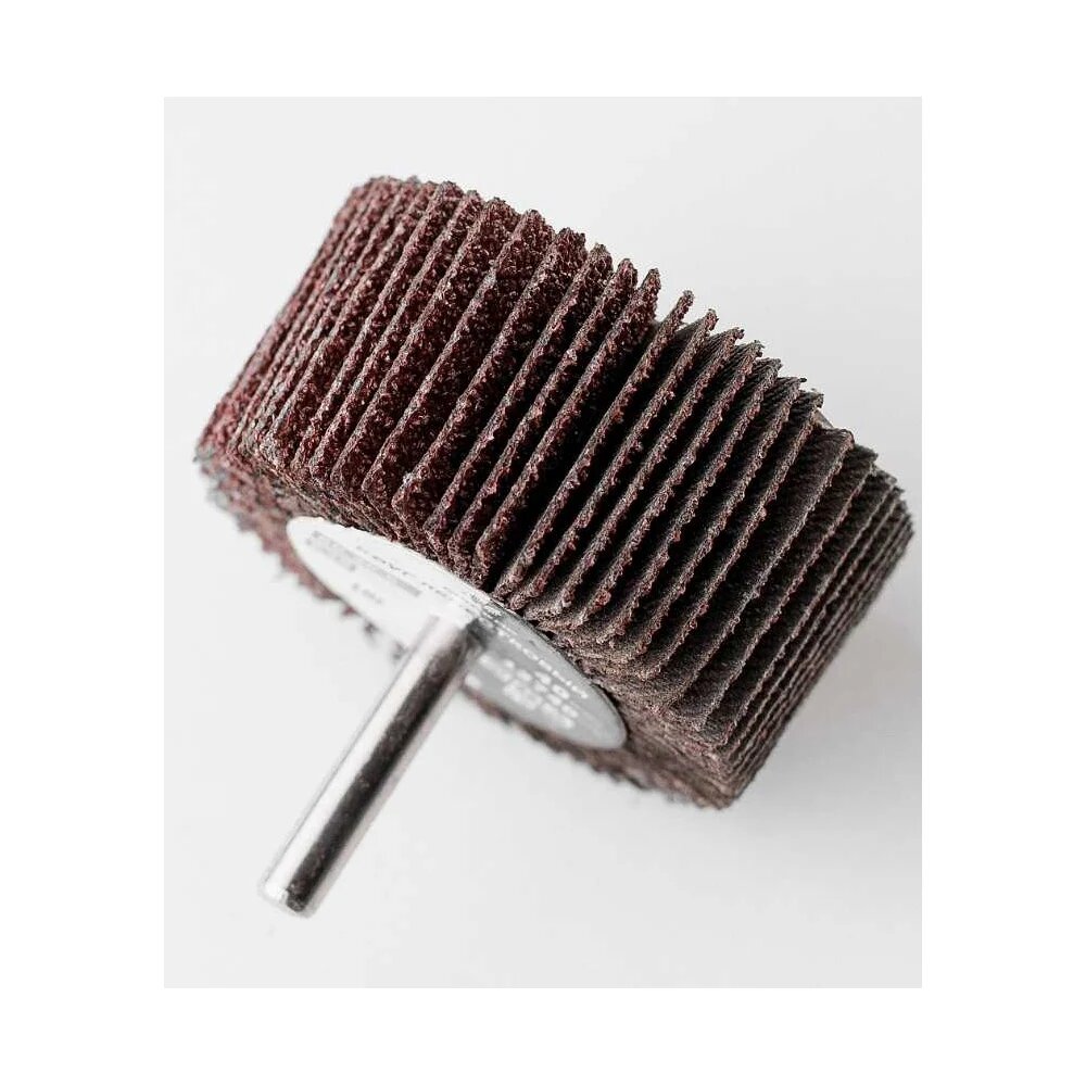 Круг шлифовальный лепестковый 60x30 мм P80 для дрели манкор 60.30. P80. D