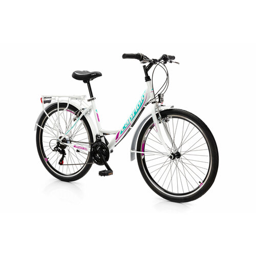 CAPRIOLO TOURING METROPOLIS LADY (3 X 6), рама сталь 19', колёса 26' (красный), нагрузка до 120кг