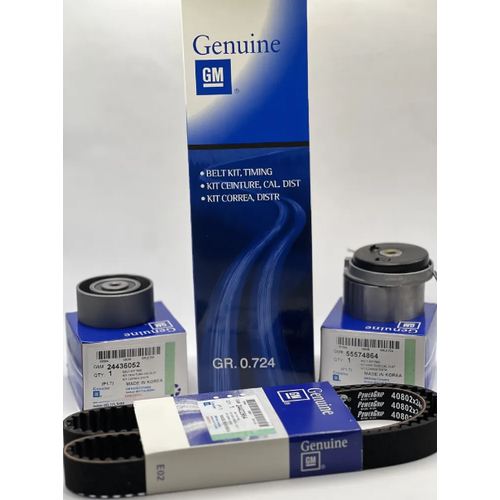 Комплект ремня ГРМ GM Opel, Chevrolet 1.6L-1.8L 95516740, 55574864, 24436052, 24422664