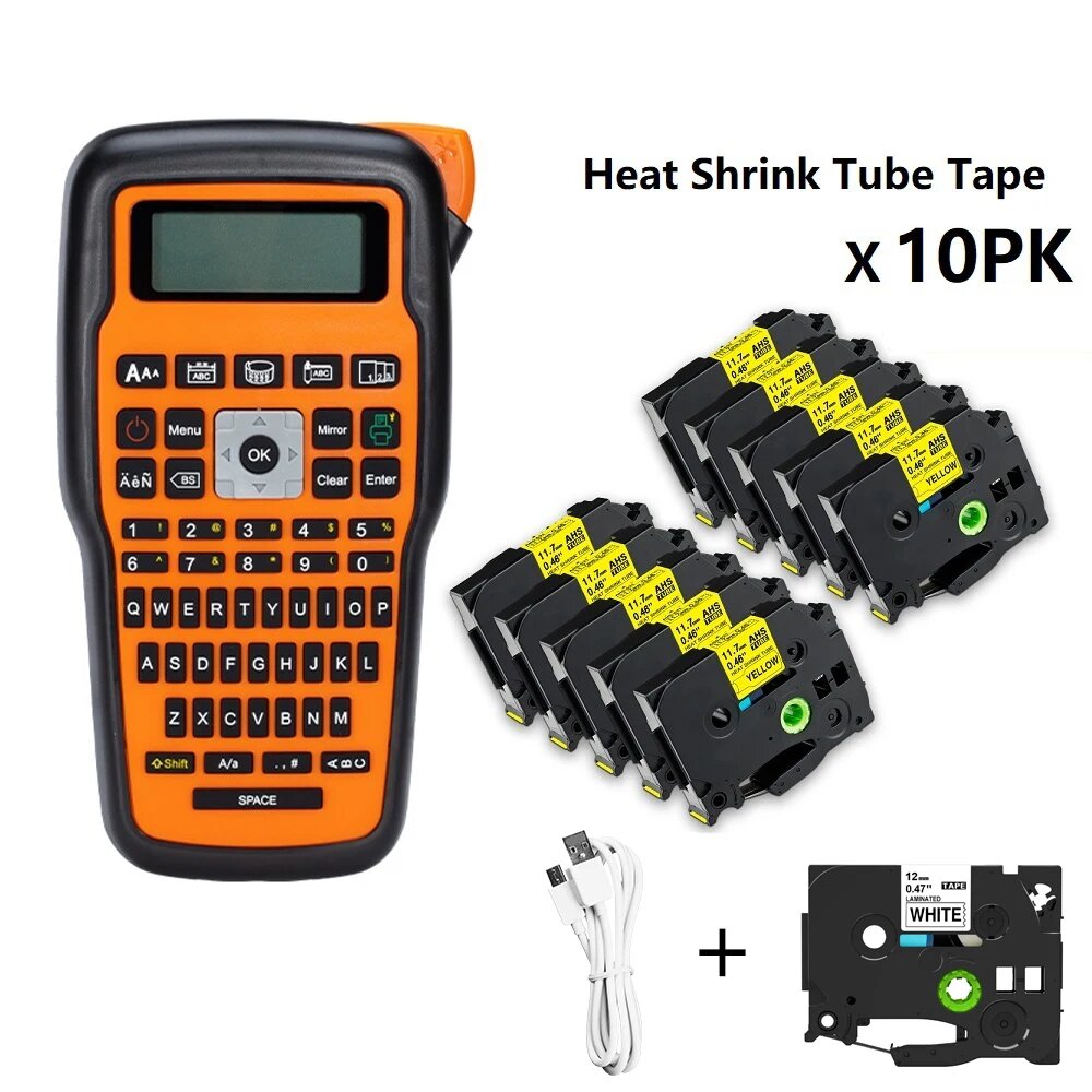 Портативный термотрансферный принтер MarkField E1000PRO, E1000 10PK HSE-631