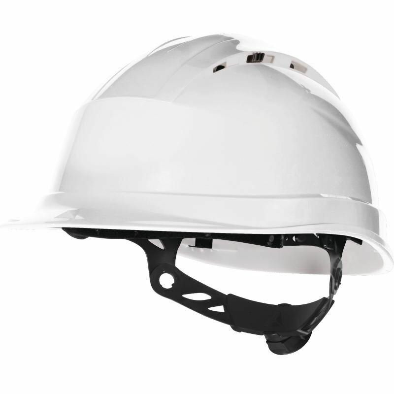 Delta Plus Delta Plus Каска защитная QUARTZ UP IV бел. с храповым механизмом с вентиляцией Delta Plus QUARUP4BC