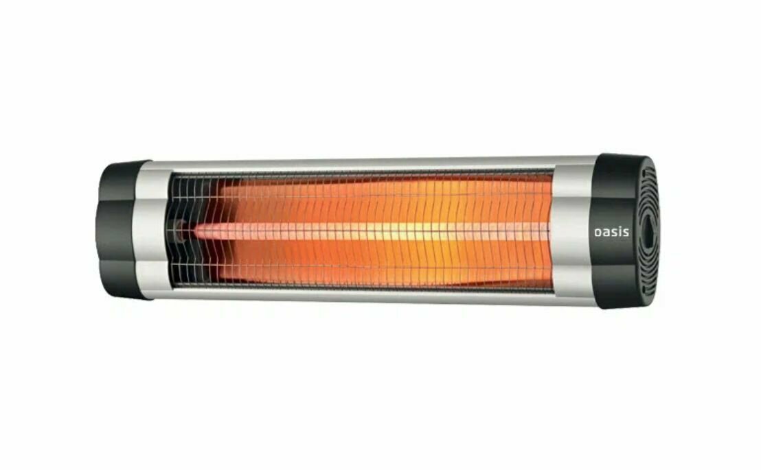 Инфракрасный обогреватель Oasis IG-25 (P) (25 кВт) рекомендуемая площадь 25 кв. м настенный/напольный