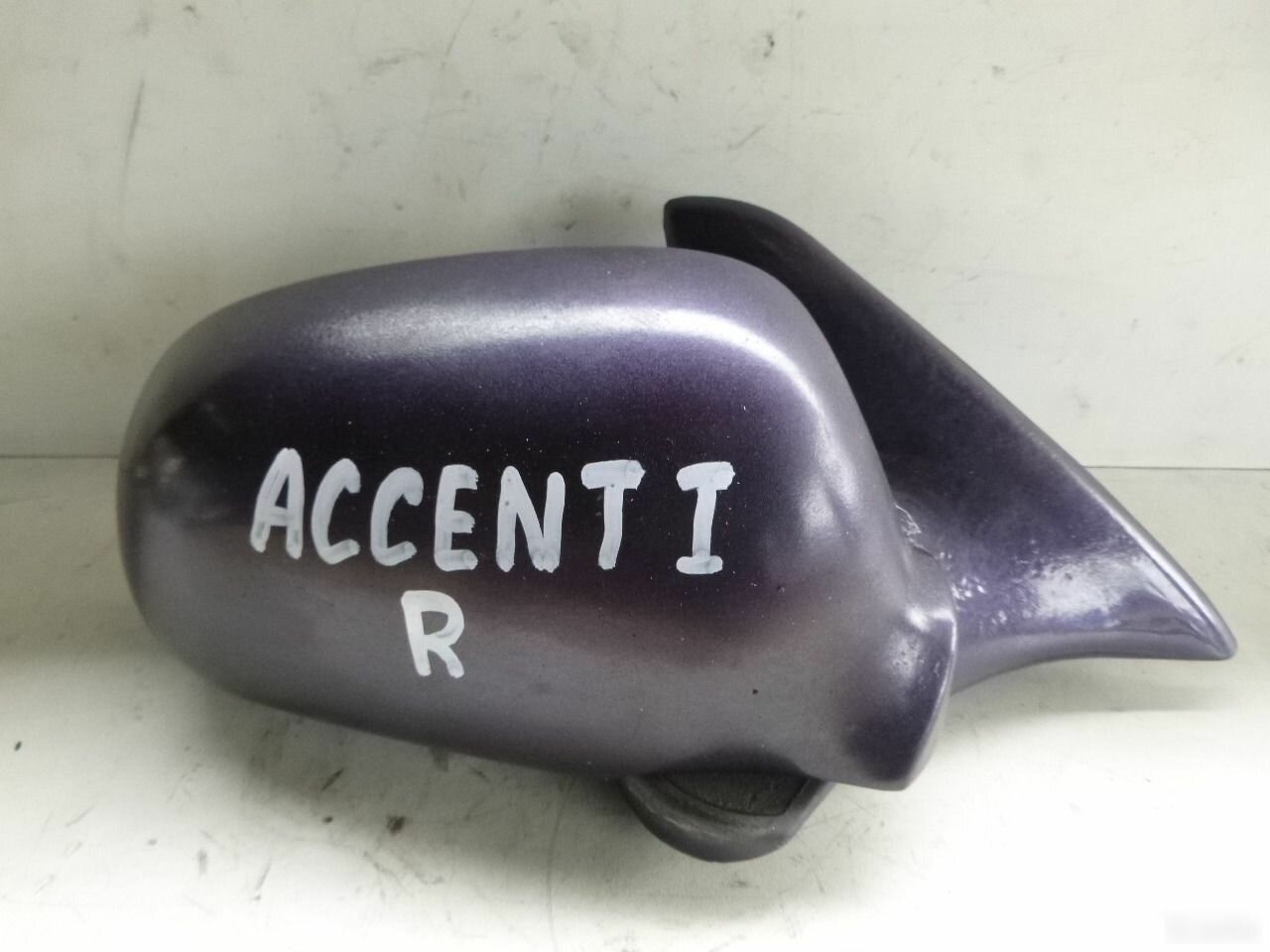 Зеркало правое механическое Hyundai Accent I (1994—2000) 8762025760CA