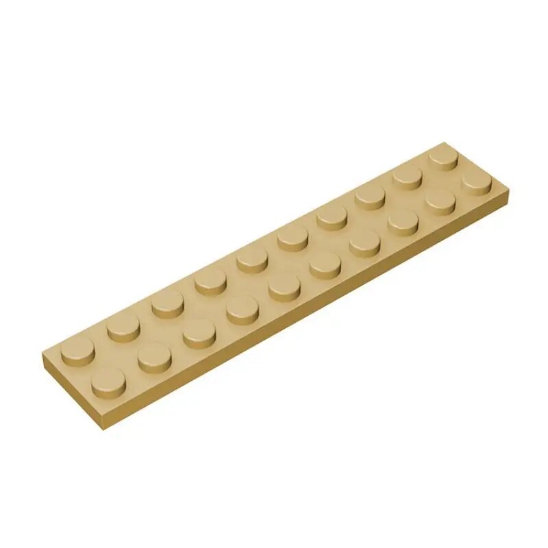 Бежевая пластина LEGO 1x8 (5-tan, 3832)