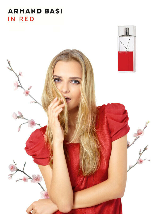 ARMAND BASI IN RED lady туалетная вода женская 50 мл / Духи женские арманд баси ин ред парфюм цветочный — фото 1