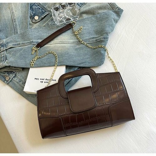 Сумка клатч ADORN YOU фактура под рептилию 3560₽