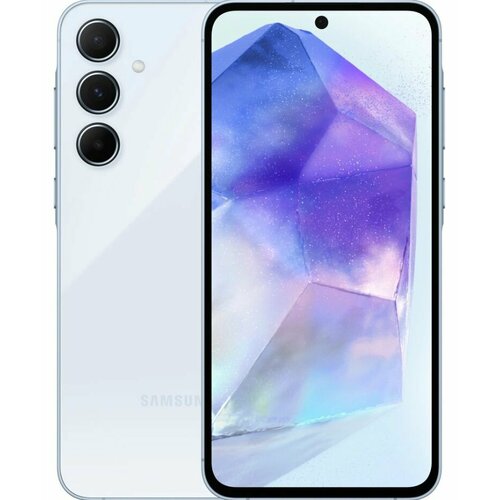 Смартфон Samsung Galaxy A55 5G 12256Gb Ice Blue 39990₽