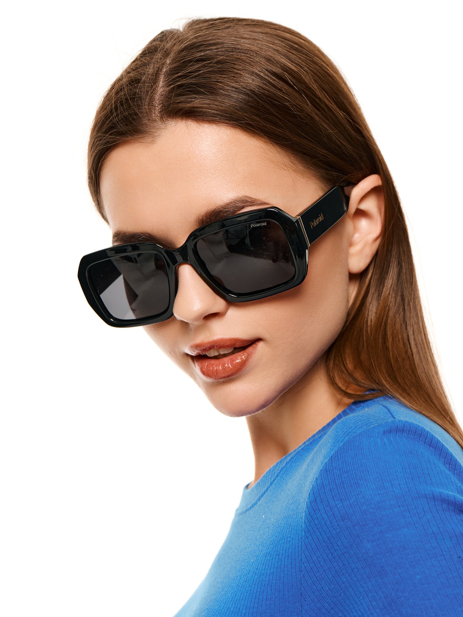 Солнцезащитные очки Polaroid, черный — фото 1