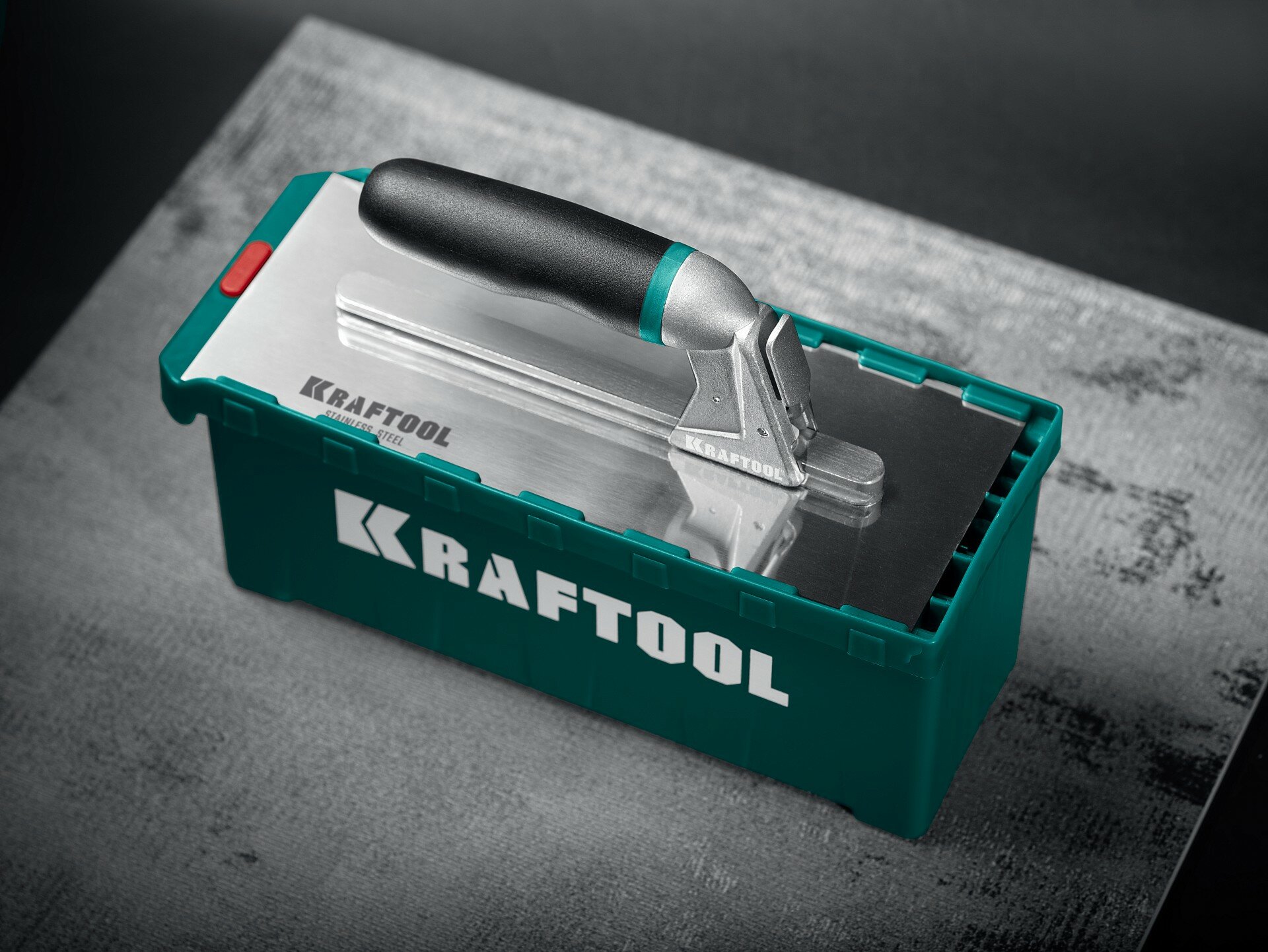 Наборы Инструментов И Оснастки Набор нержавеющих гребенок KRAFTOOL 6 шт, со сменной 2к ручкой, 280x115 мм 33268-H6