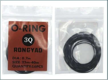 Комплект уплотнительных колец для часов, 0.7mm size25mm-40mm