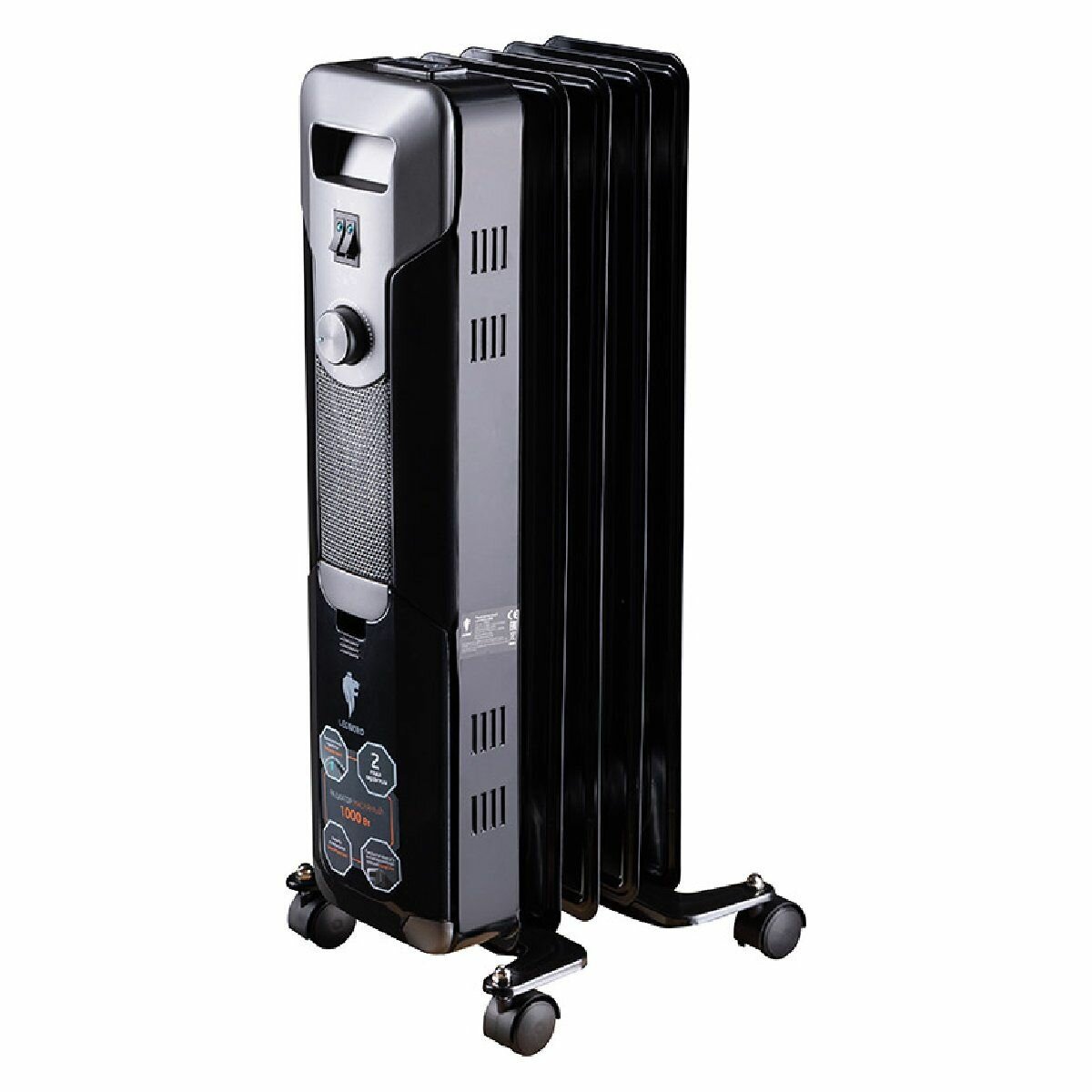 Радиатор масляный Leonord LE-1905 5 секц. 1кВт (105816)