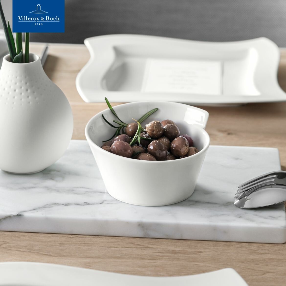 Салатник индивидуальный 350 мл, NewWave, Villeroy & Boch, Премиум-Фарфор