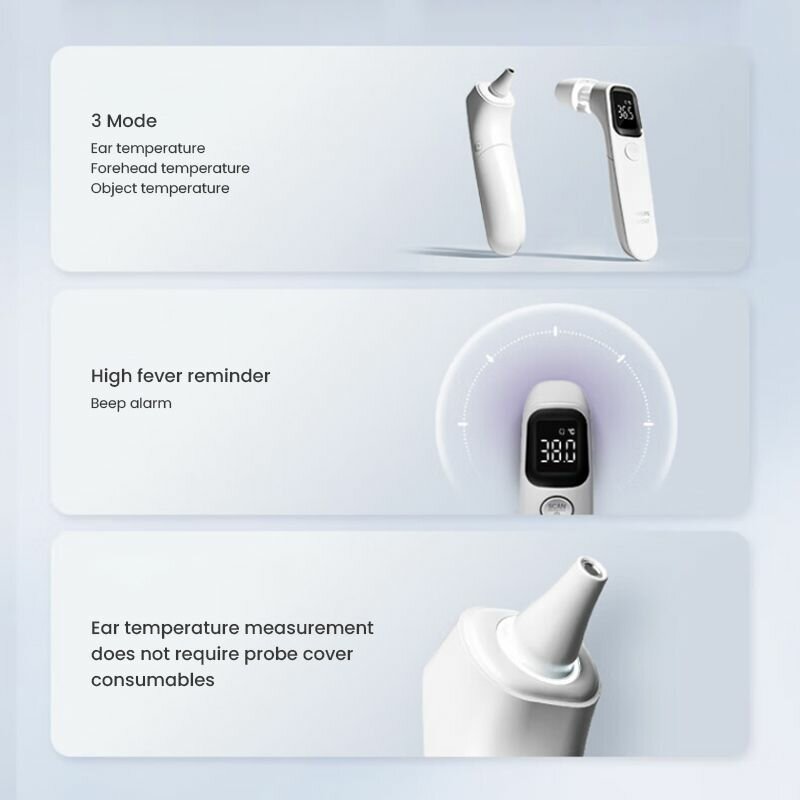Изображение Philips Электронный термометр . Лоб, уши . Светодиодный дисплей