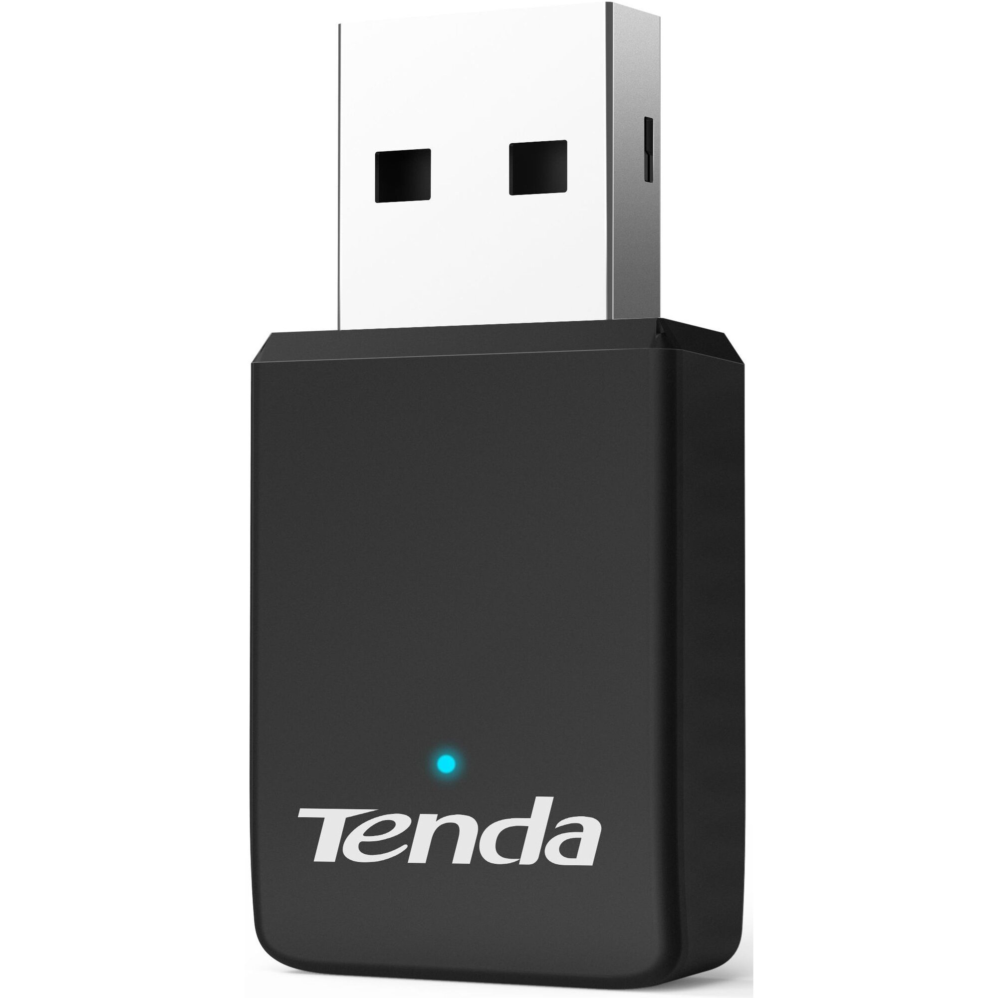 Сетевой адаптер Wi-Fi Tenda WiFi Adapter USB U9 (USB2.0, WLAN 650Mbps, 802.11ac) 1x int Antenna — фото 1