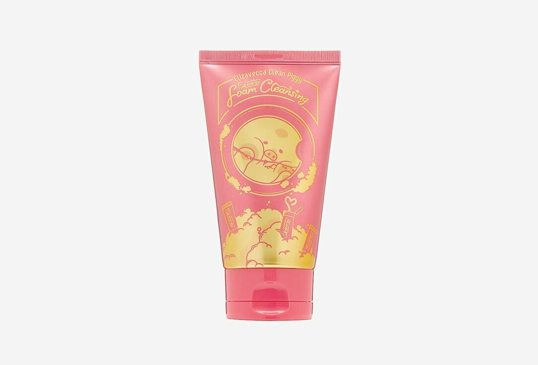 Пенка для умывания ELIZAVECCA Clean Piggy Pinkenergy Foam Cleansing 120 мл