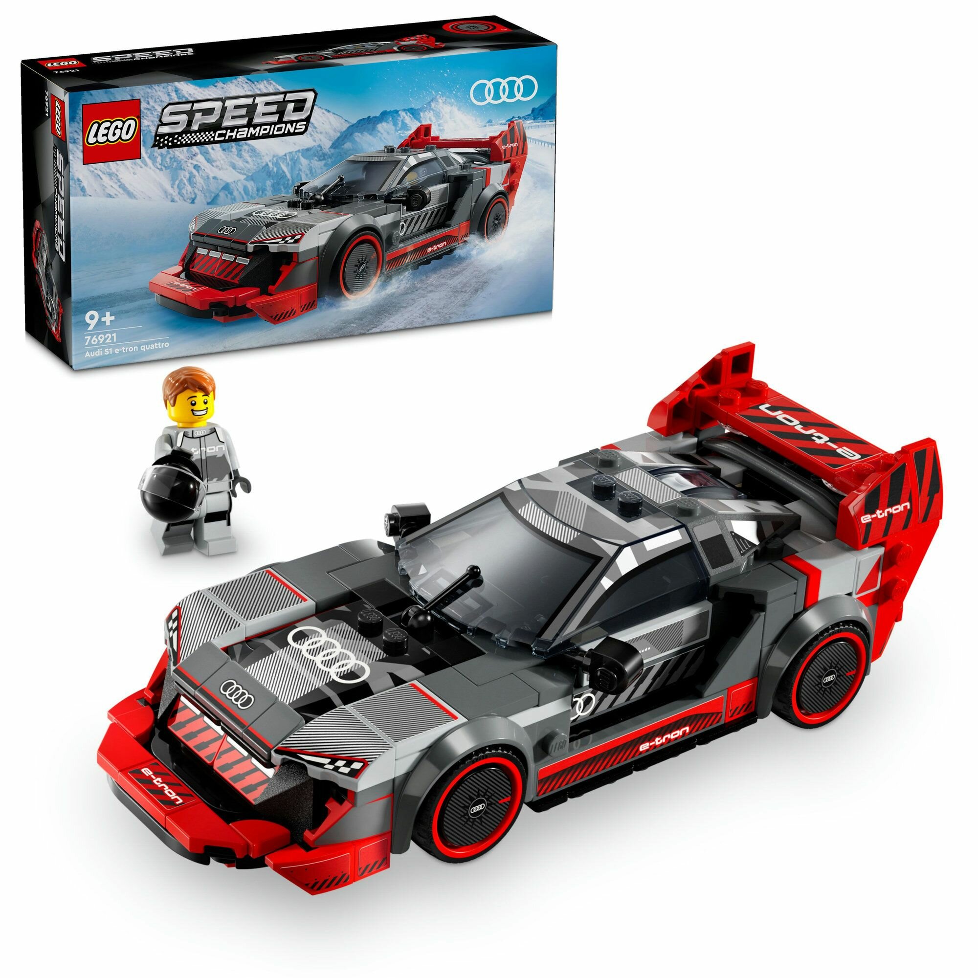 Конструктор LEGO Speed Champions - Гоночный автомобиль Audi S1 E-tron Quattro - Лего 76921
