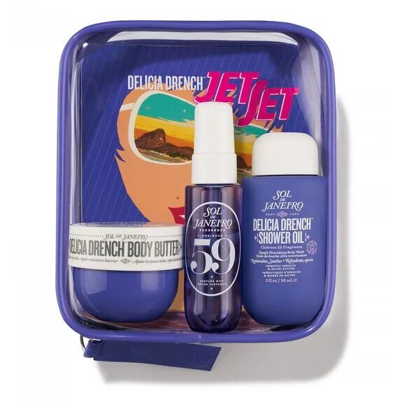 Sol de Janeiro Набор уходовых средств Delicia Drench Jet Set