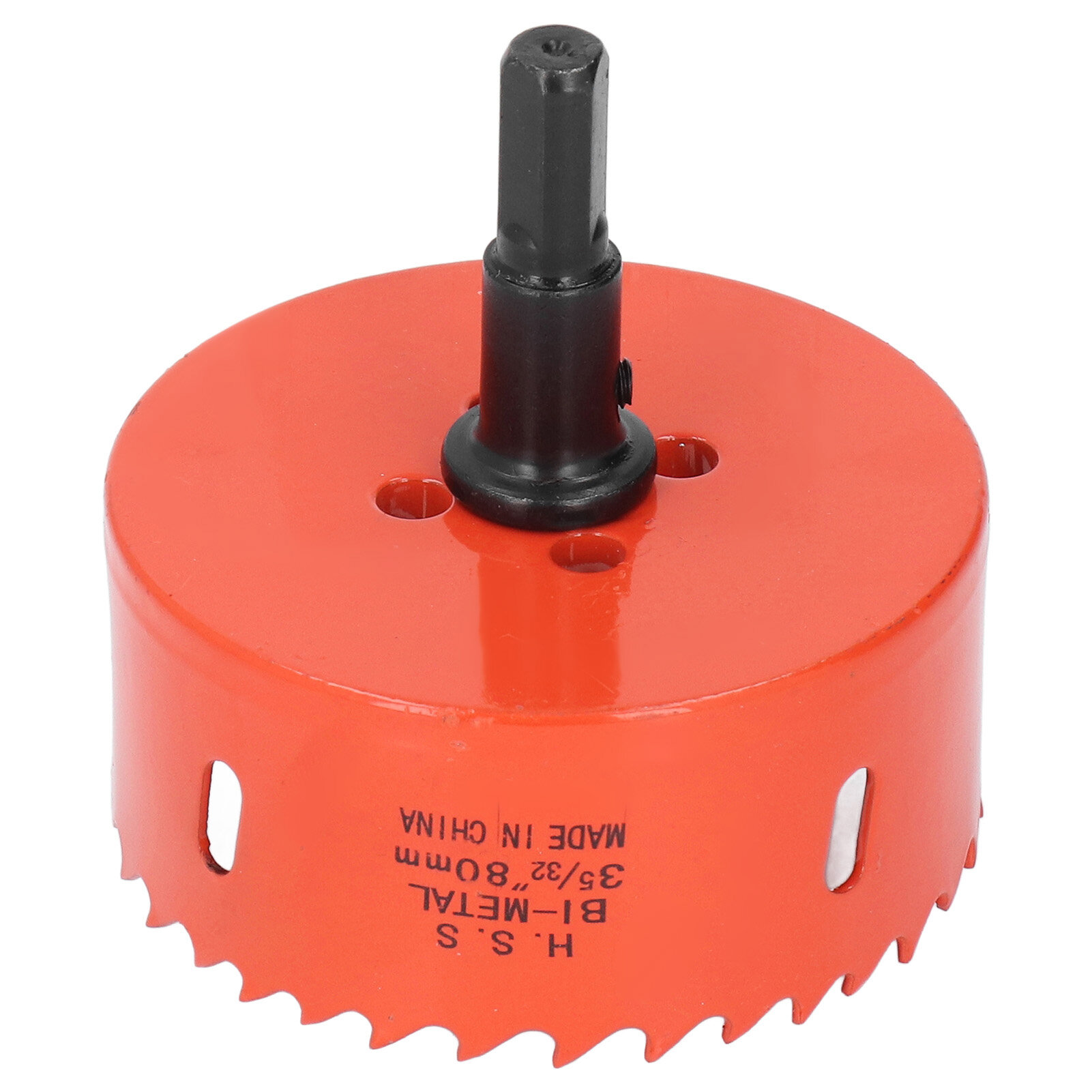 HSS Hole Saw с оправкой на 80 мм резко разрезание зубьев.