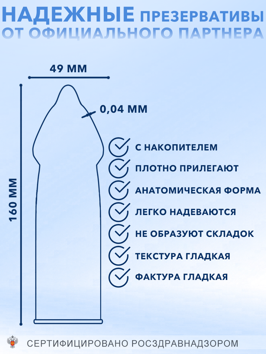 Презервативы Elasun "Slim fit", ультратонкие, гладкие, плотно облегающие, увеличенное количество смазки, 10 шт — фото 1