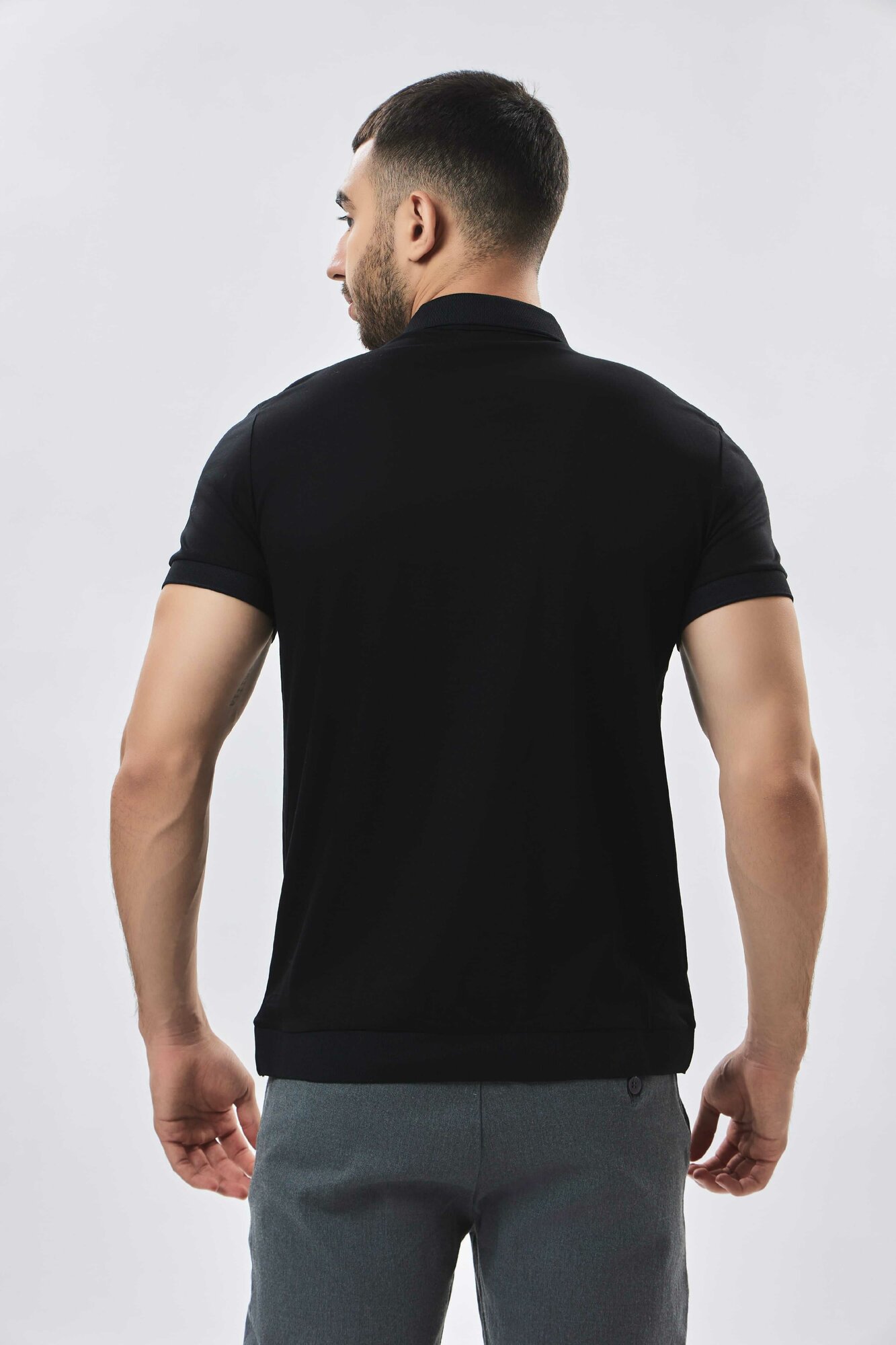 Поло спортивное TERRA PRO, 1 шт., размер S, black — фото 1