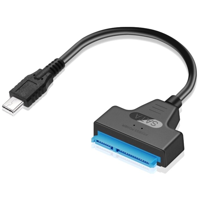 Адаптер USB-C3.2/SATA для 2.5 SSD-HDD Orient UHD-502N-C 5Гб/сек чип JMS578