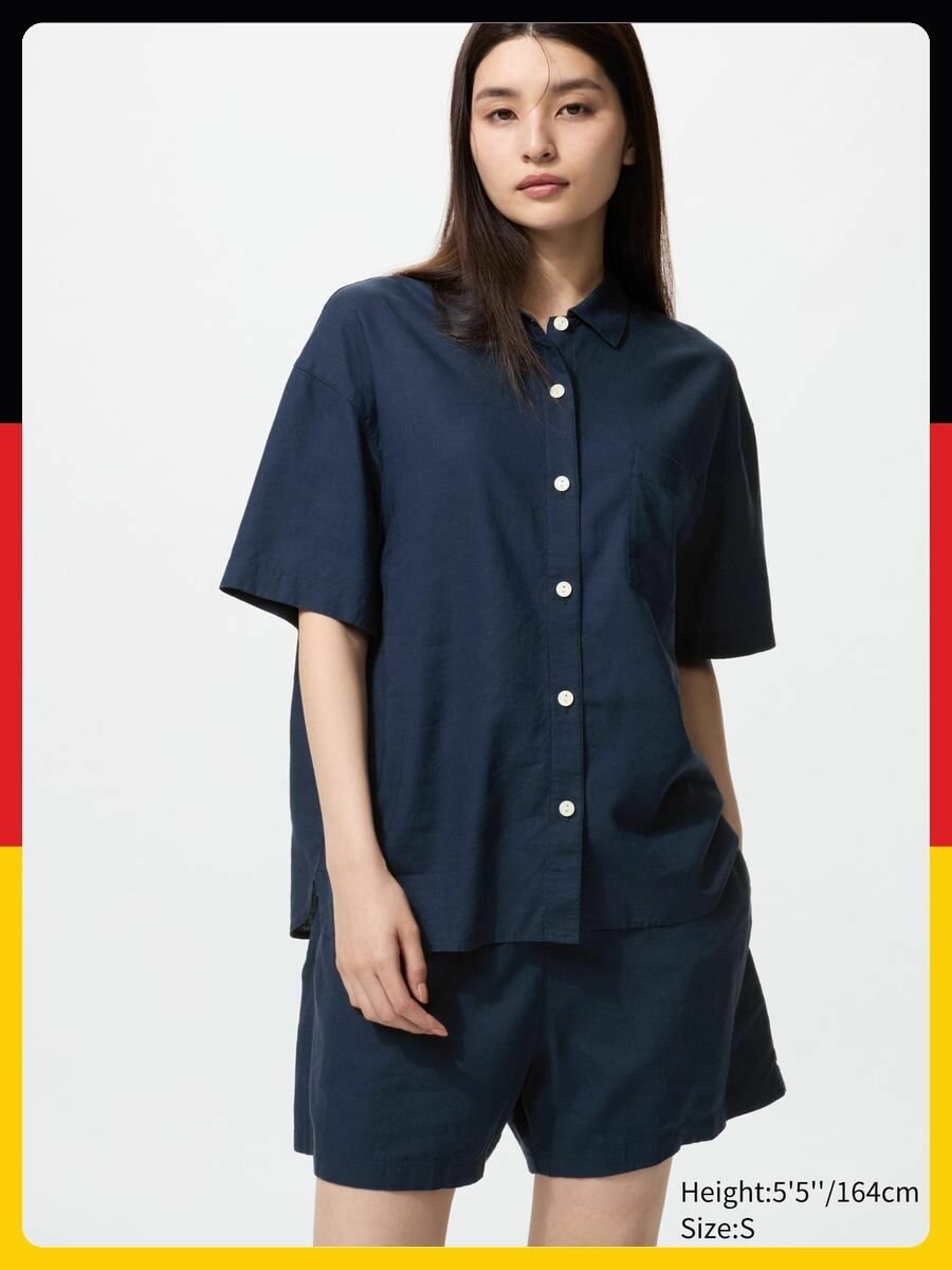 Пижама Uniqlo Базовая коллекция, размер M