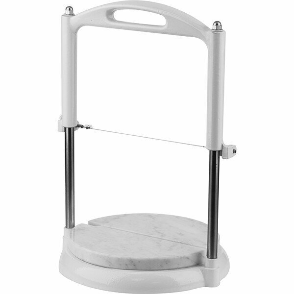 Нож для мягких сыров на мрамор. основе, мрамор, сталь нерж, H=37, L=26.5см, белый, металлич. (Matfer)