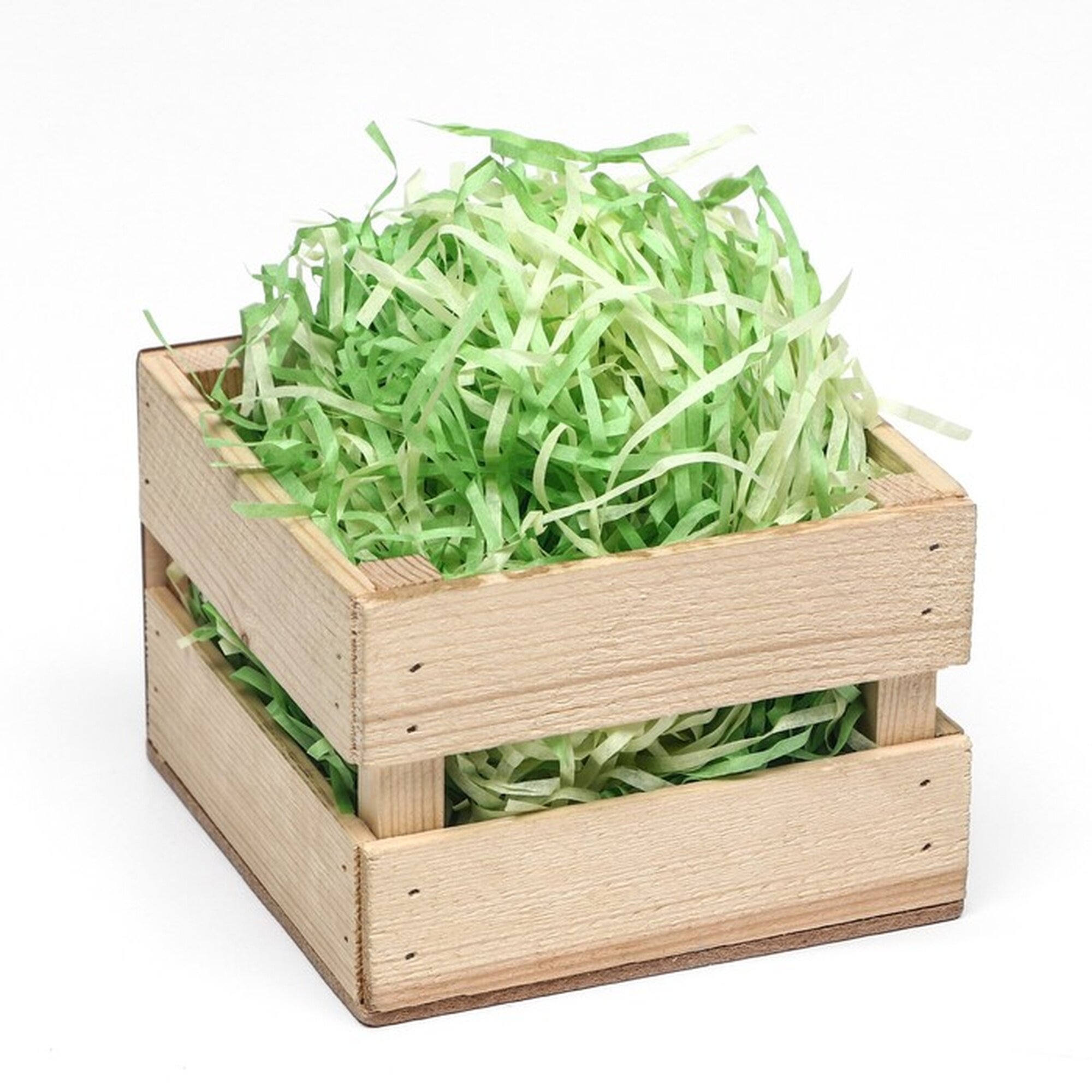 Наполнитель Сима-ленд «Травушка», тишью, 50г, зелёный, универсальный, для подарков