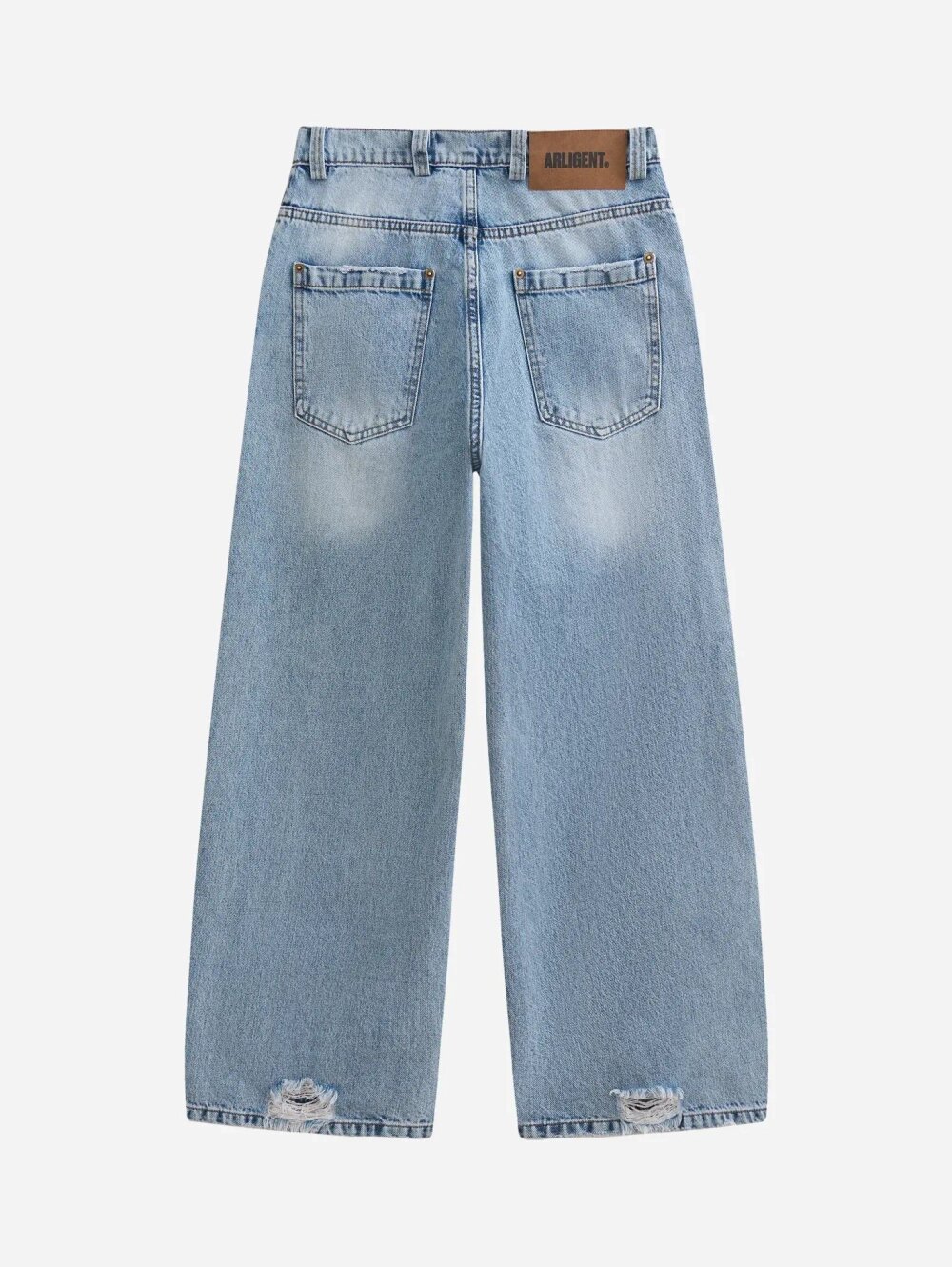 Джинсы трубы ARLIGENT SS'25, размер M, голубой — фото 1